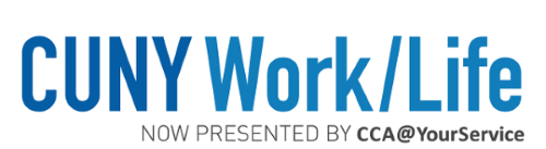 logo of CUNY Work/Life Presented by CCA@Your Service