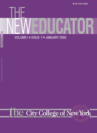 The New Educator journal cover