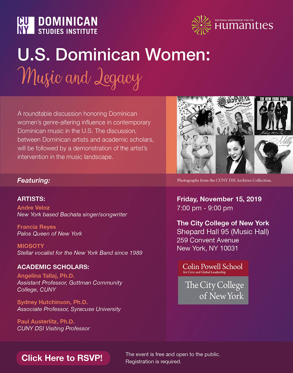 CUNY DSI U.S. Dominican Women: Music and Legacy