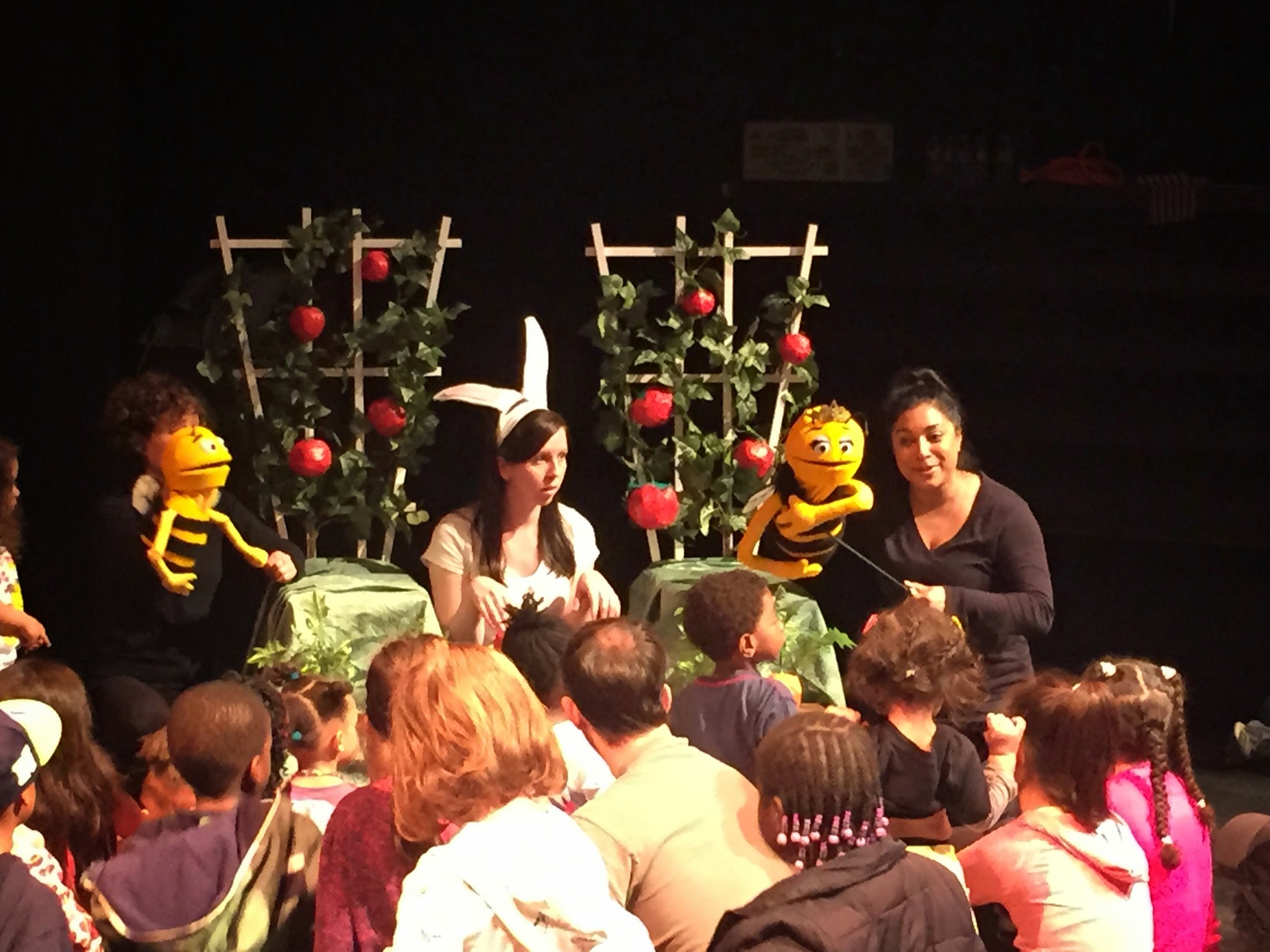 Photo of Puppet show with bee puppets