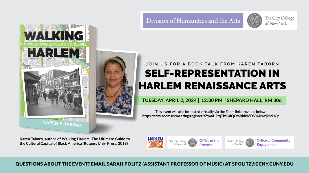 Karen Taborn - Self-Representation in Harlem Renaissance Arts
