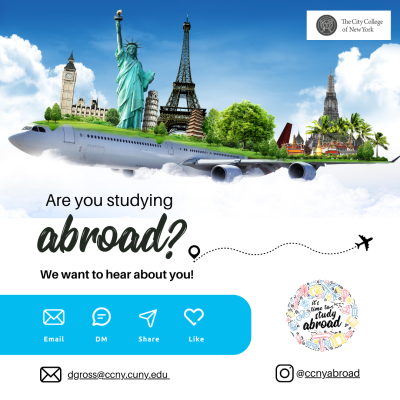 Are you studying abroad? We want to hear your story.