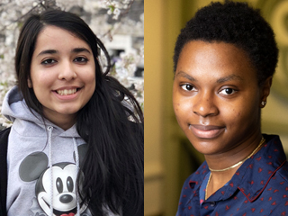 CCNY's latest Benjamin A. Gilman International Scholars, from left, Seher Ali and Oneika Pryce. CCNY's latest Benjamin A. Gilman International Scholars, from left, Seher Ali and Oneika Pryce.