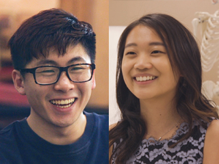 valedictorian Elizabeth Yim and salutatorian Kevin Zijian Jiang valedictorian Elizabeth Yim and salutatorian Kevin Zijian Jiang