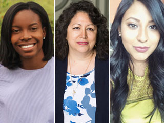 three of CCNY's 2018 Gilman summer scholars three of CCNY's 2018 Gilman summer scholars