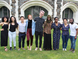 CCNY student reporters (left to right) Greta Mantilla, Radhamely De Leon, Philip Laudo, Katie Herchenroeder, Michael Ailes, Maty Drame, Tajae Hinds, Sonyi lopez, Austin Steele (Not pictured: Anthony Viola) CCNY student reporters (left to right) Greta Mantilla, Radhamely De Leon, Philip Laudo, Katie Herchenroeder, Michael Ailes, Maty Drame, Tajae Hinds, Sonyi lopez, Austin Steele (Not pictured: Anthony Viola)
