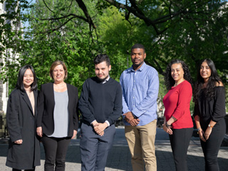 CCNY's 2019 Mellon Mays Fellows with the college's program director CCNY's 2019 Mellon Mays Fellows with the college's program director