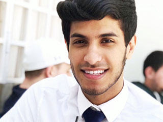 The Plank Center for Leadership in Public Relations award winner Saam Malik Hassan. The Plank Center for Leadership in Public Relations award winner Saam Malik Hassan.