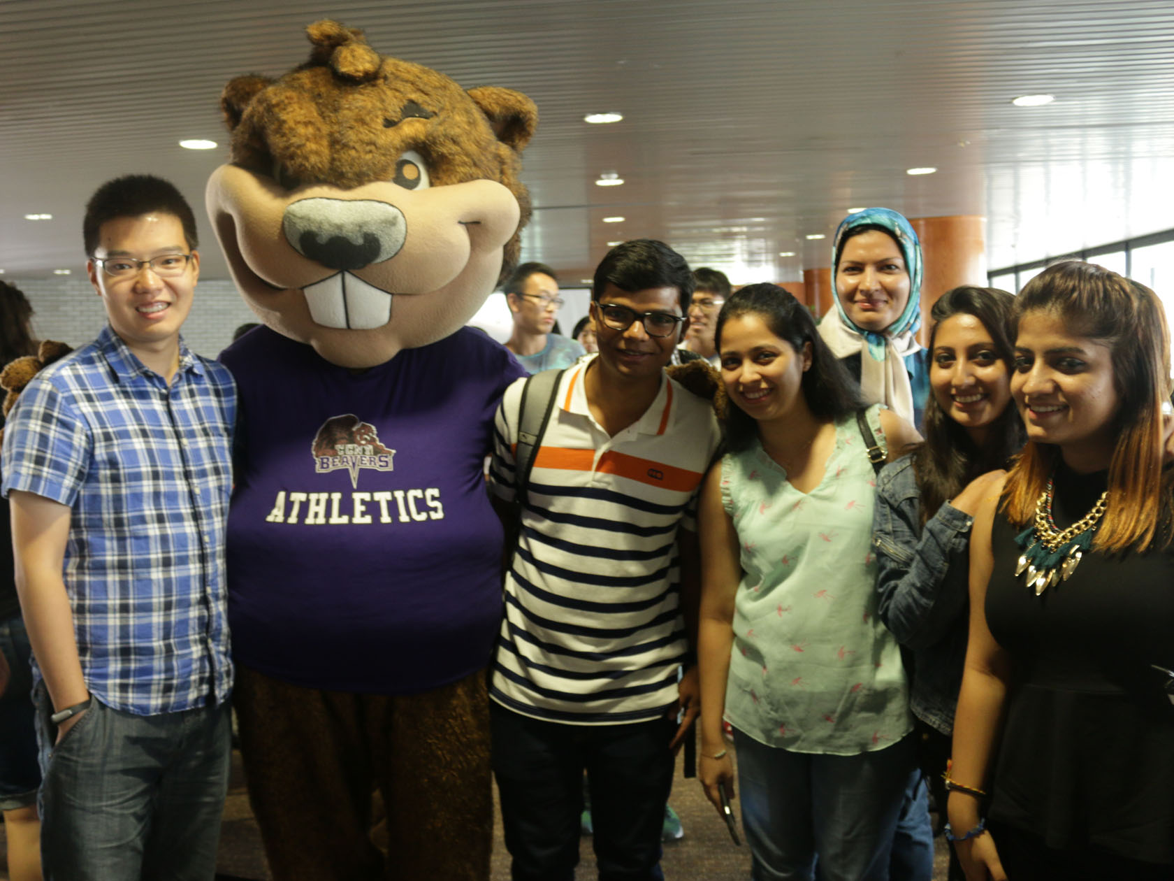 International Students at CCNY with Benny