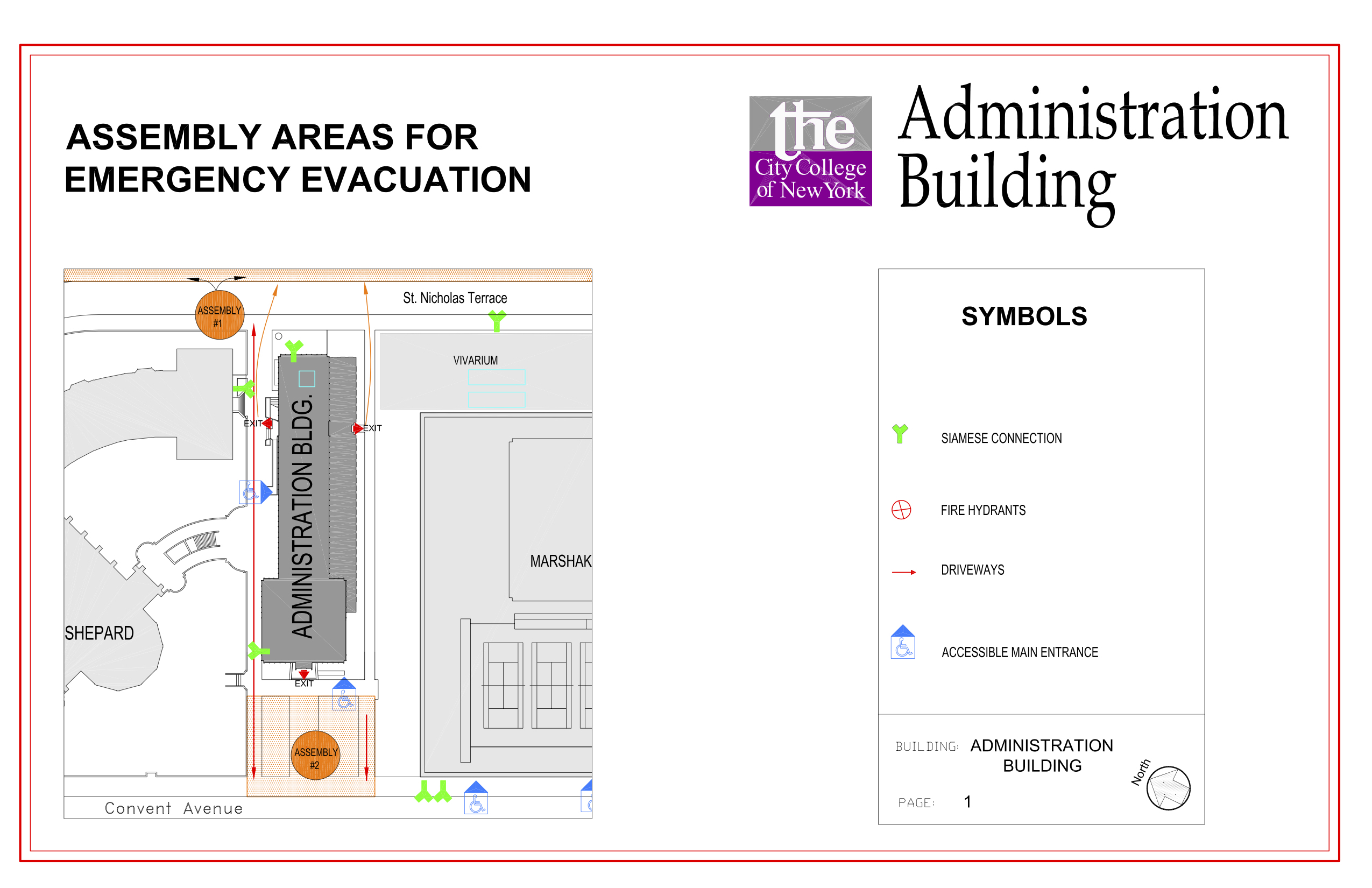 Administration Building - Assembly Areas