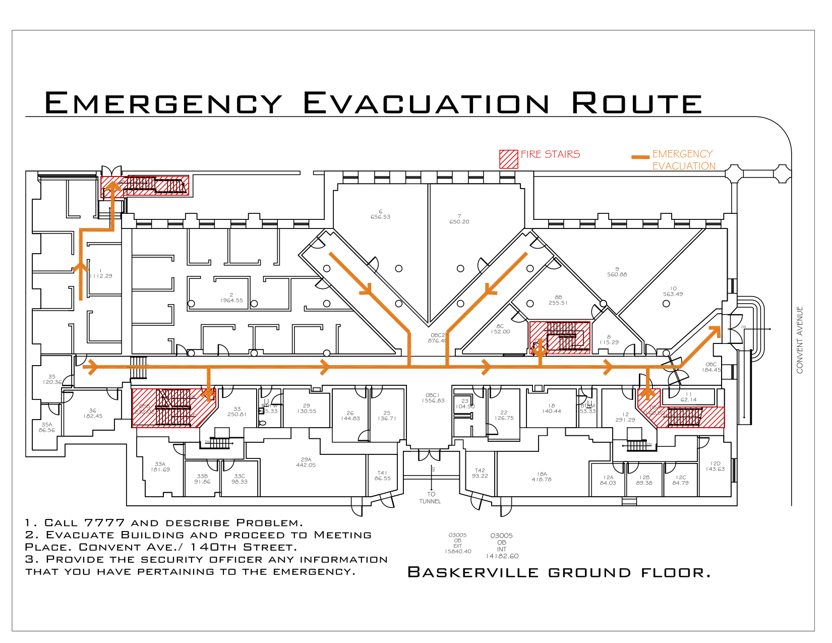 Baskerville Hall - Evacuation Route 2