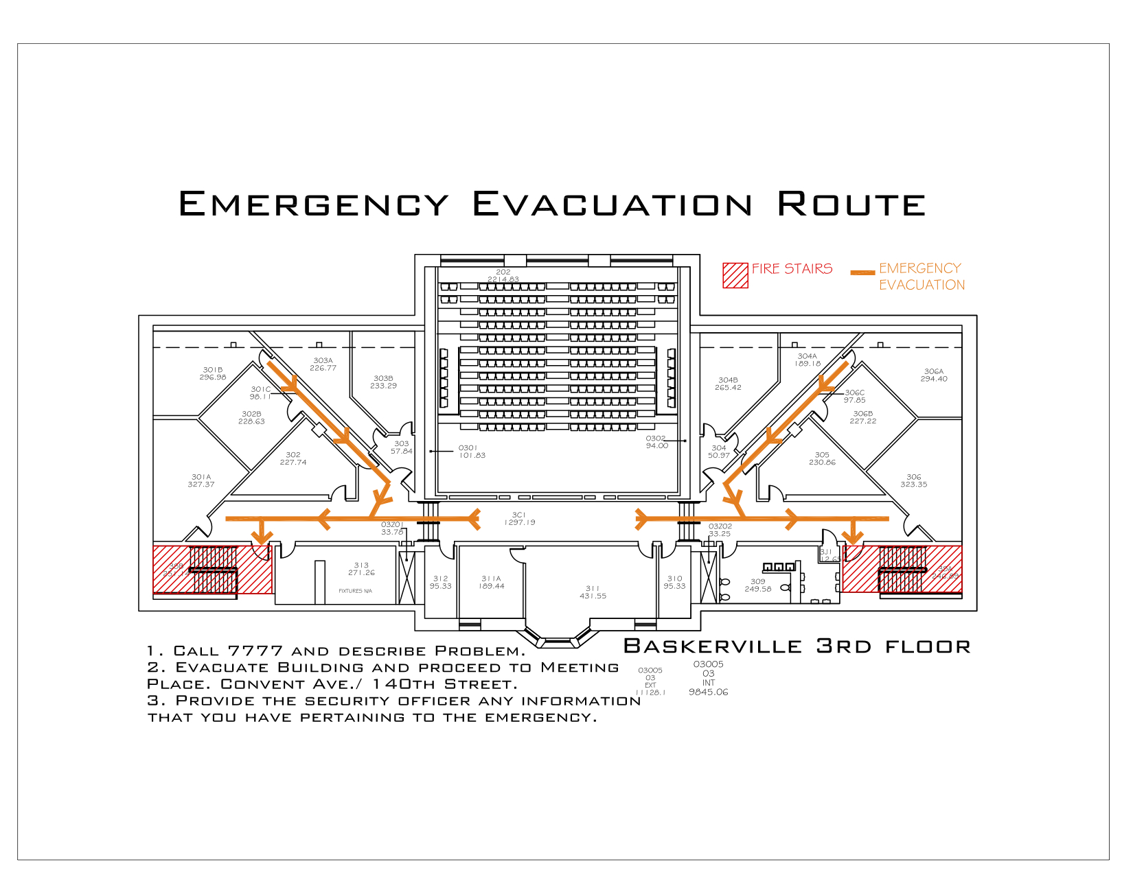 Baskerville Hall - Evacuation Route 5