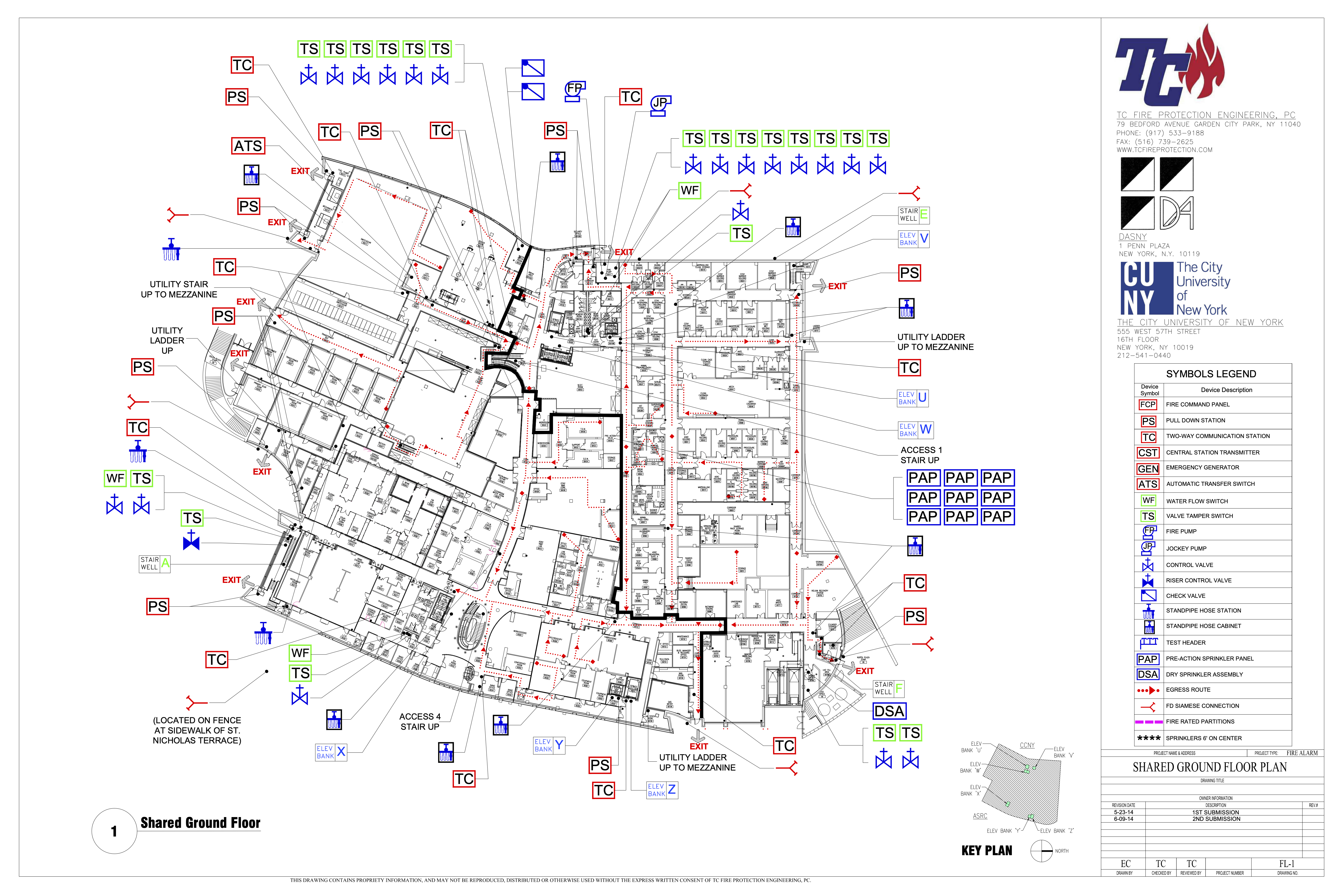 CDI ASRC - Evacuation Route 1