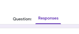 Responses Tab