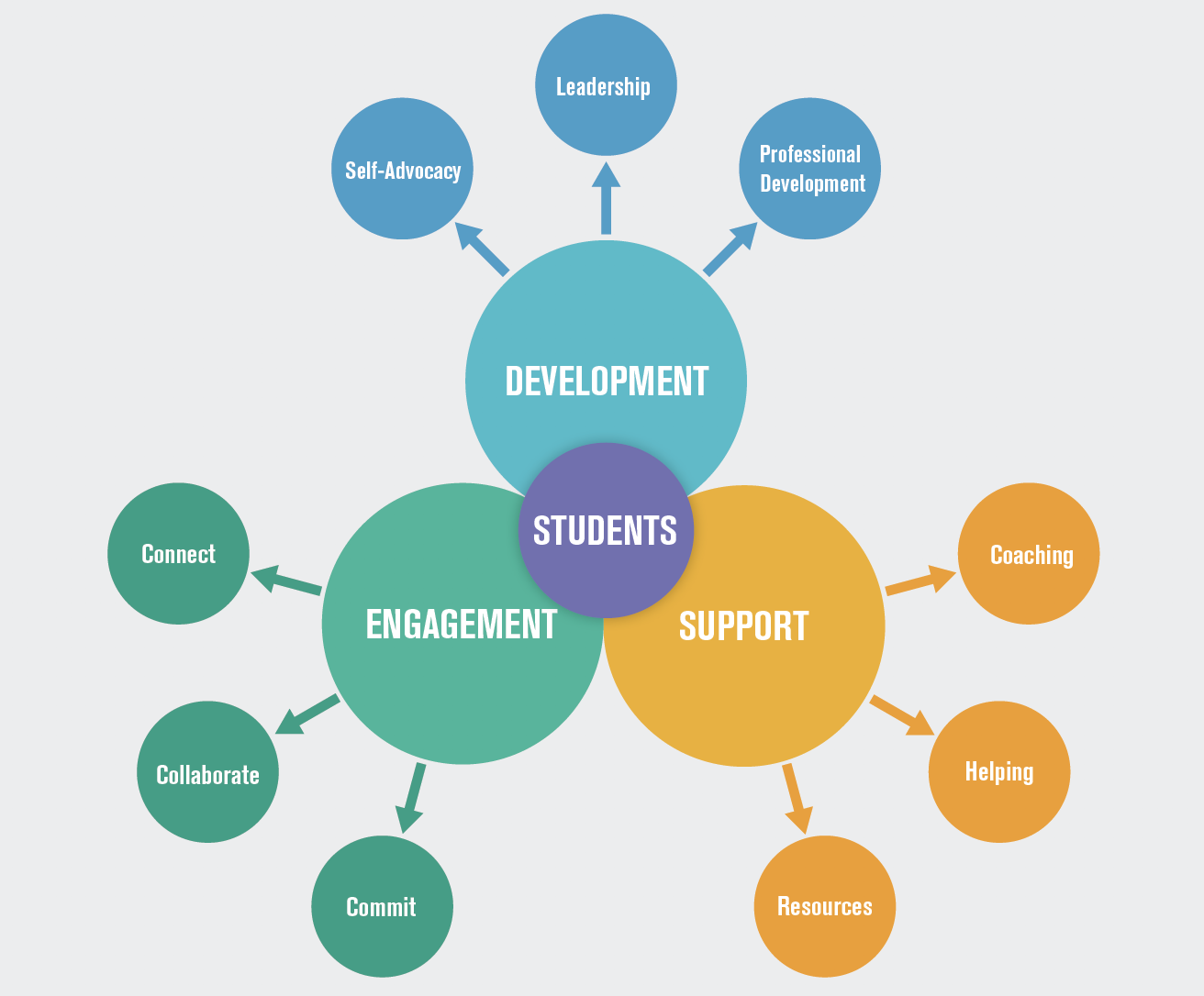 Division of Student Affairs Diagram