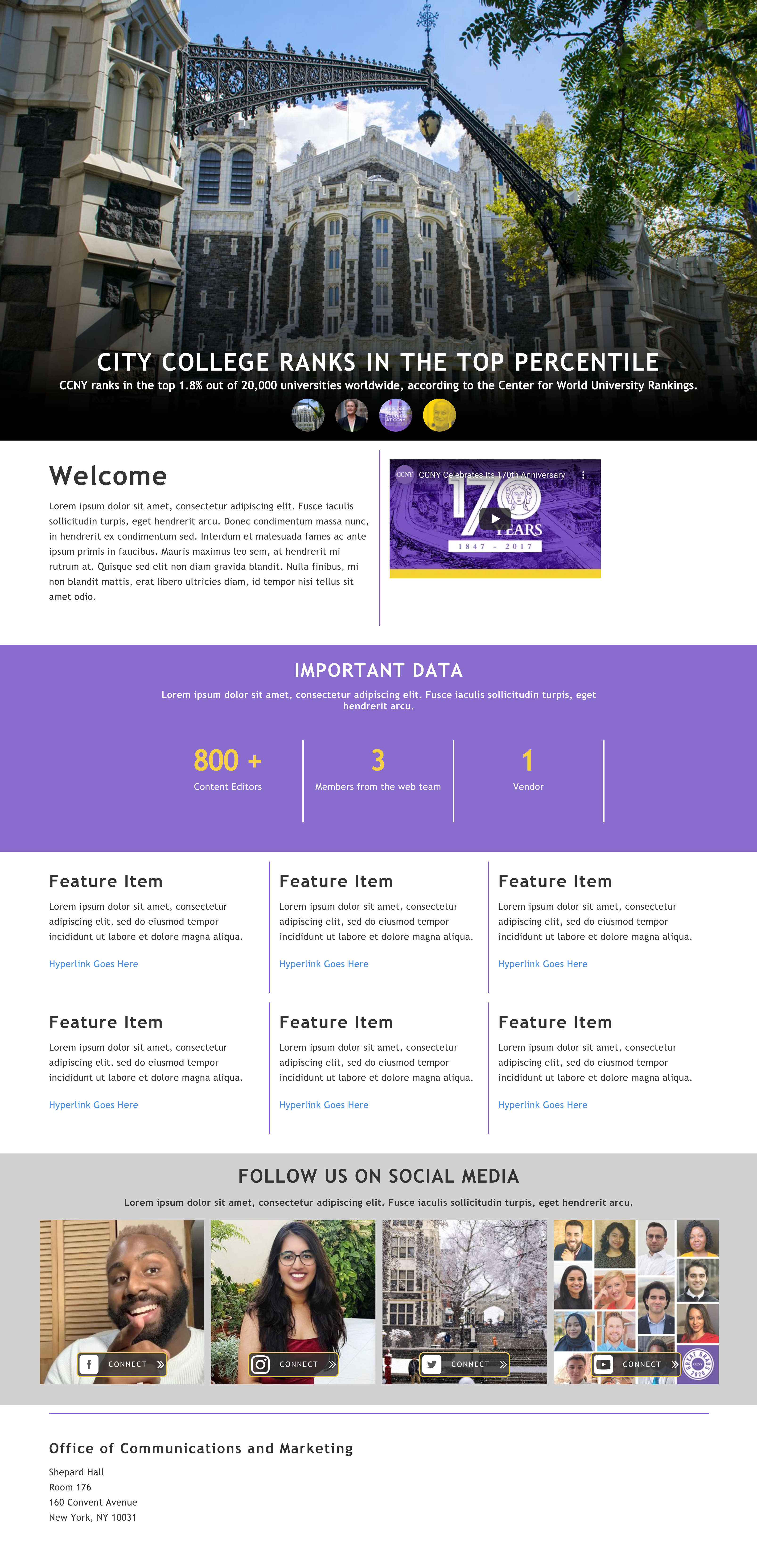 Homepage Example