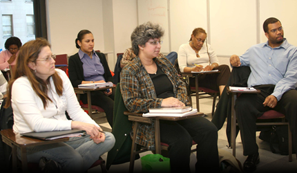 CWE Students in classroom