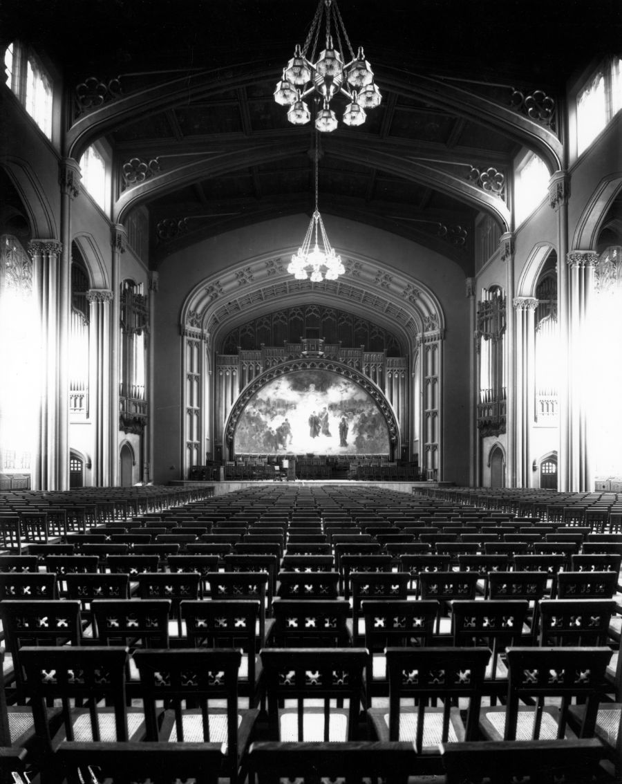 Old photo of the Great Hall