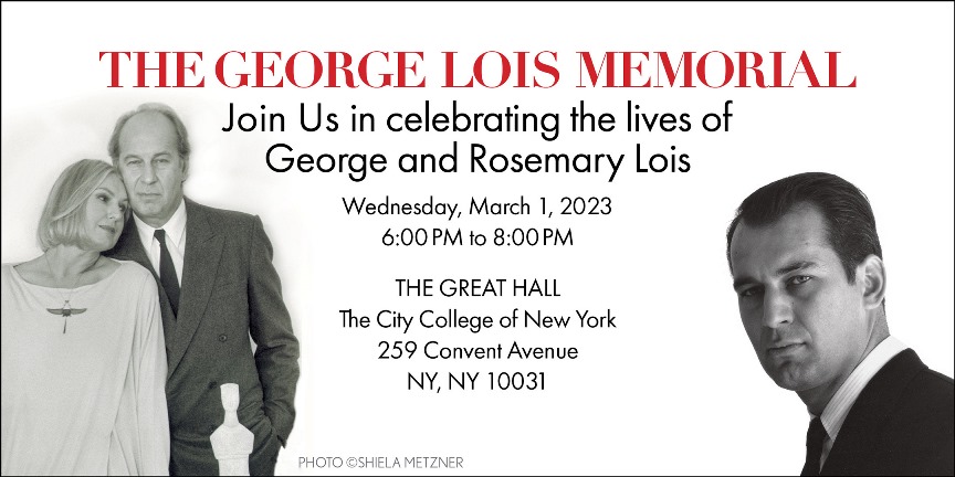 George Lois Memorial