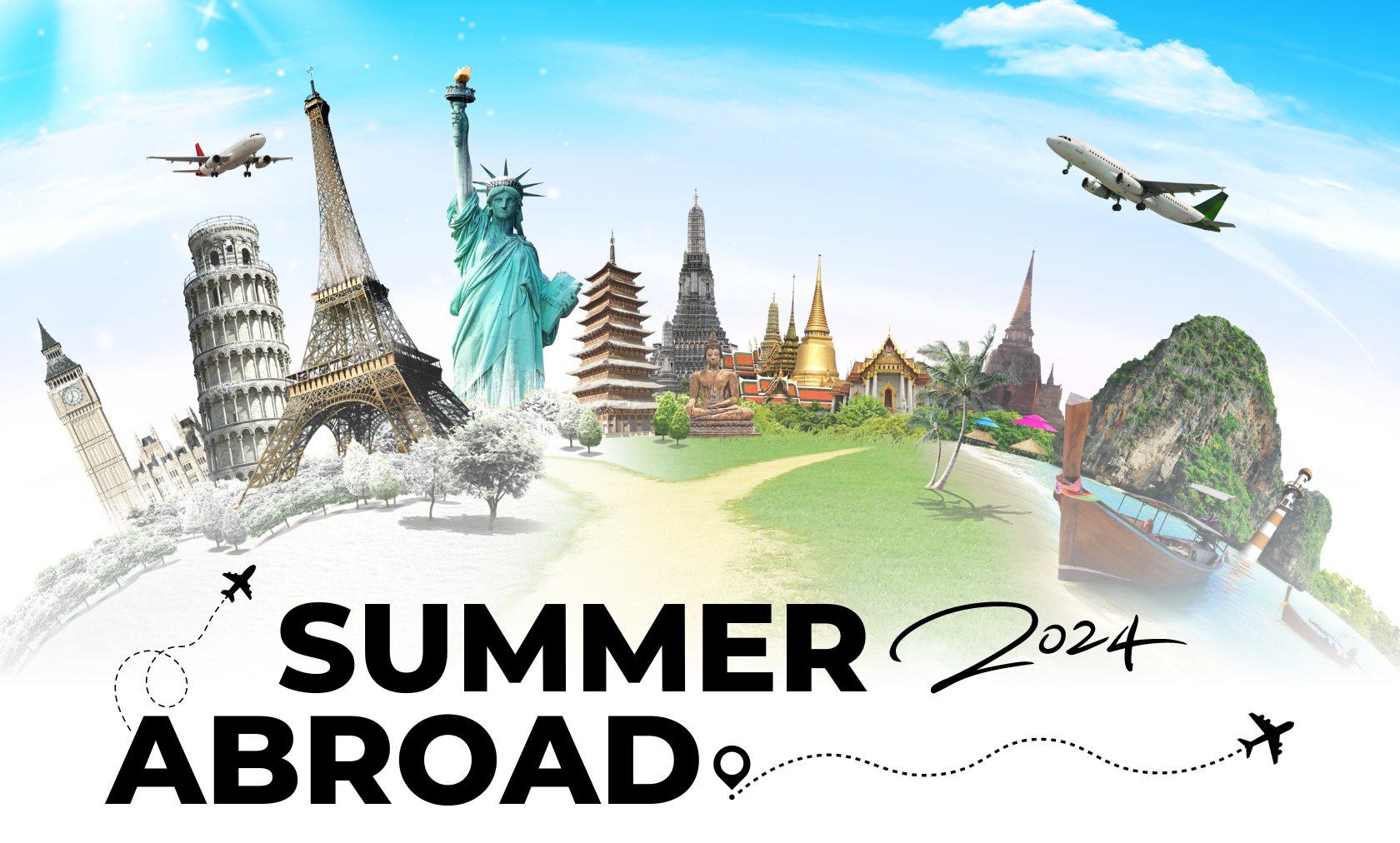 It is time to study abroad this summer 2023. Application deadline is April 21st, 2023