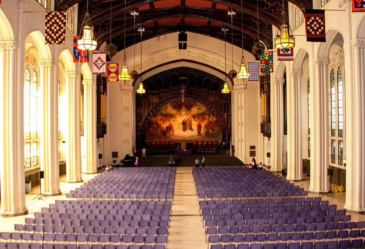 Great Hall Lecture Hall Setup