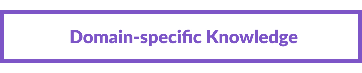 Domain-Specific Knowledge