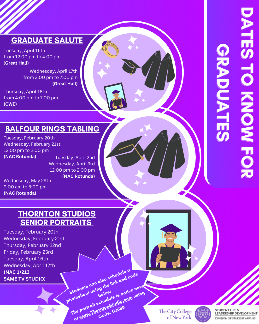 Dates To Know For Graduates