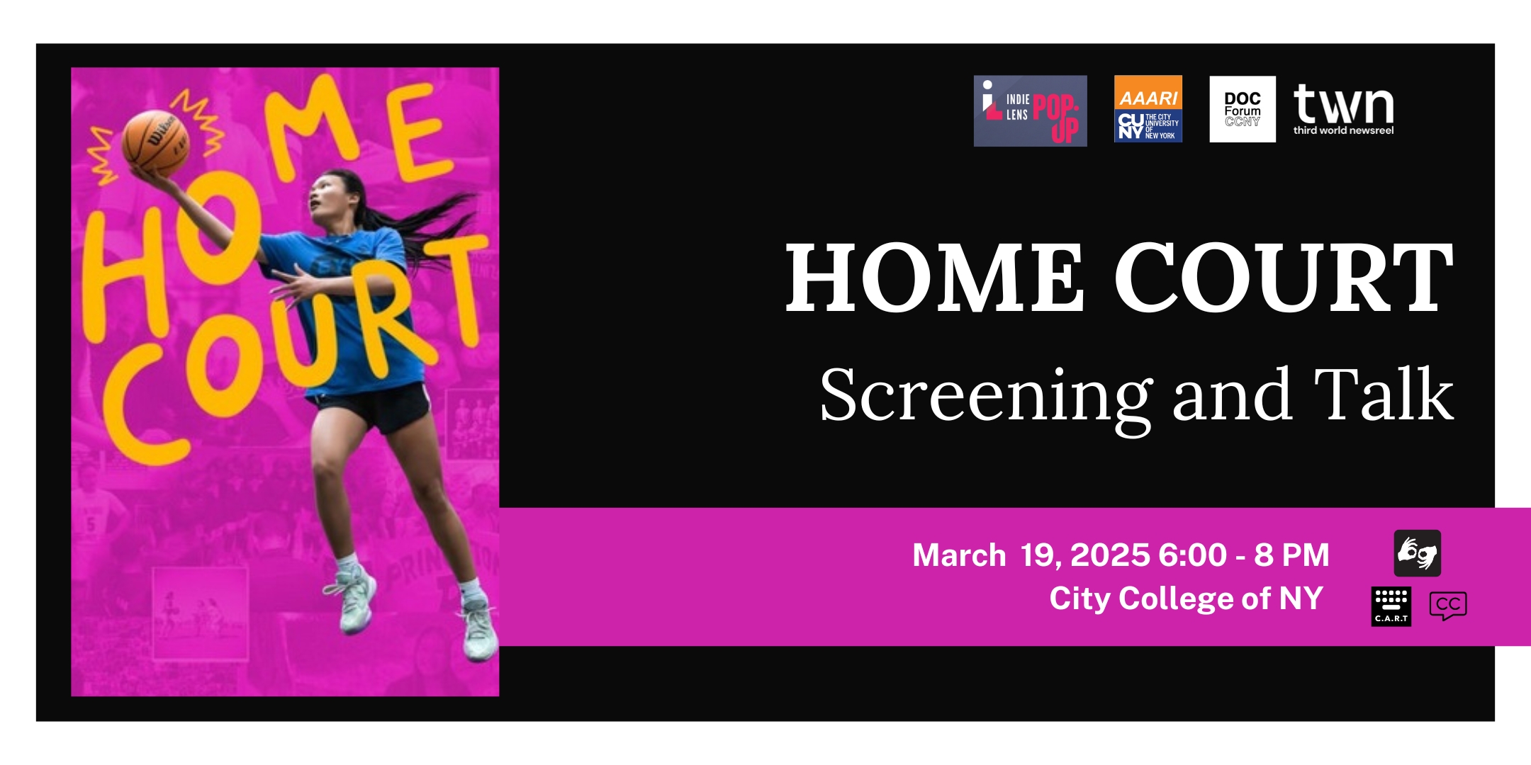 banner for Home Court