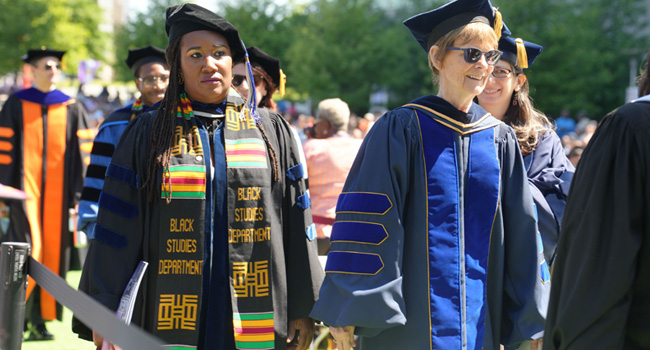 Faculty and Marshals