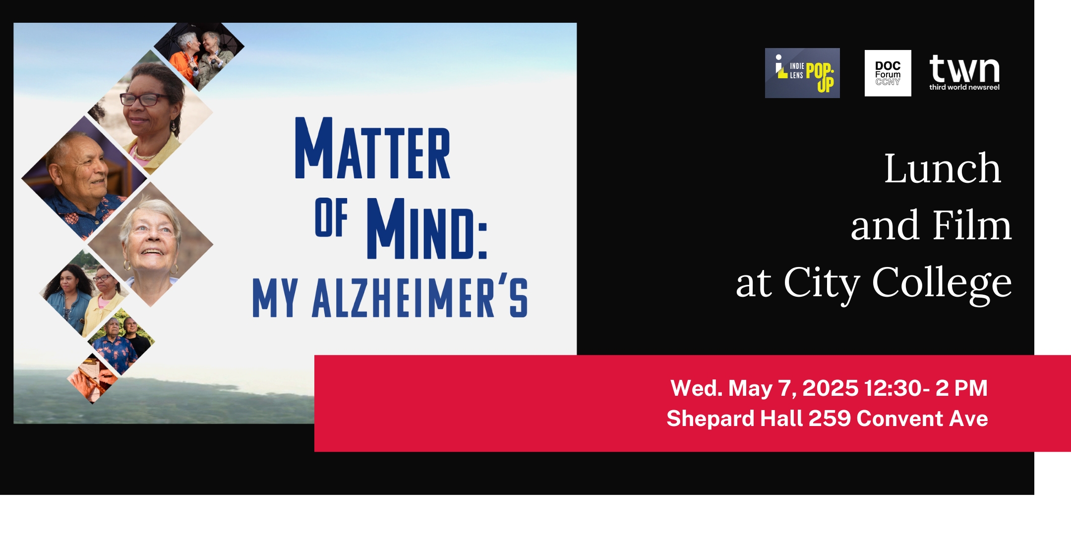banner for Alzheimers film