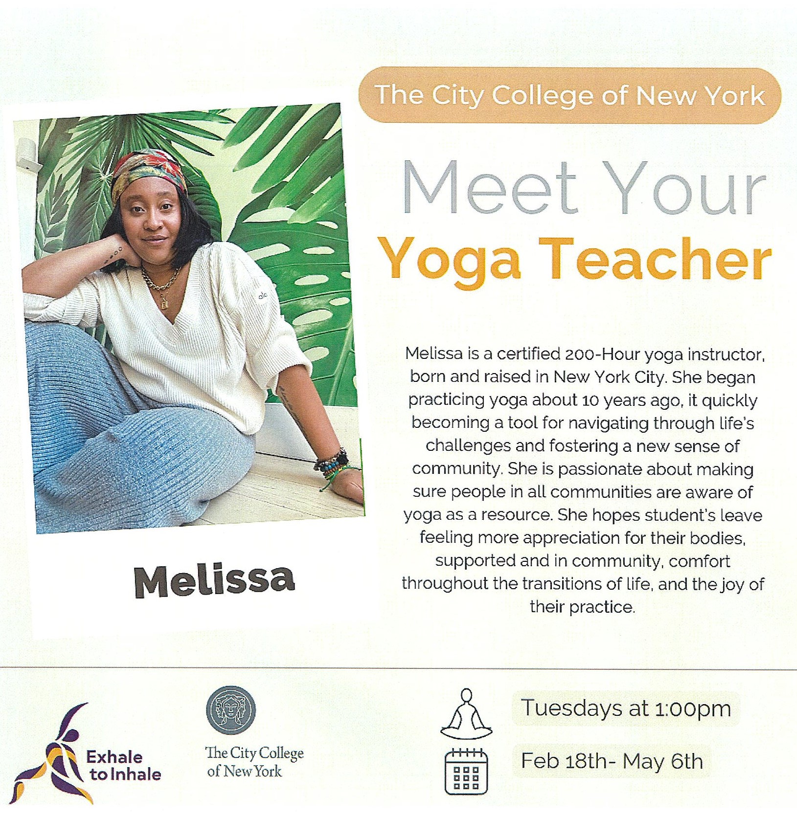 Trauma Informed Yoga with Exhale to Inhale