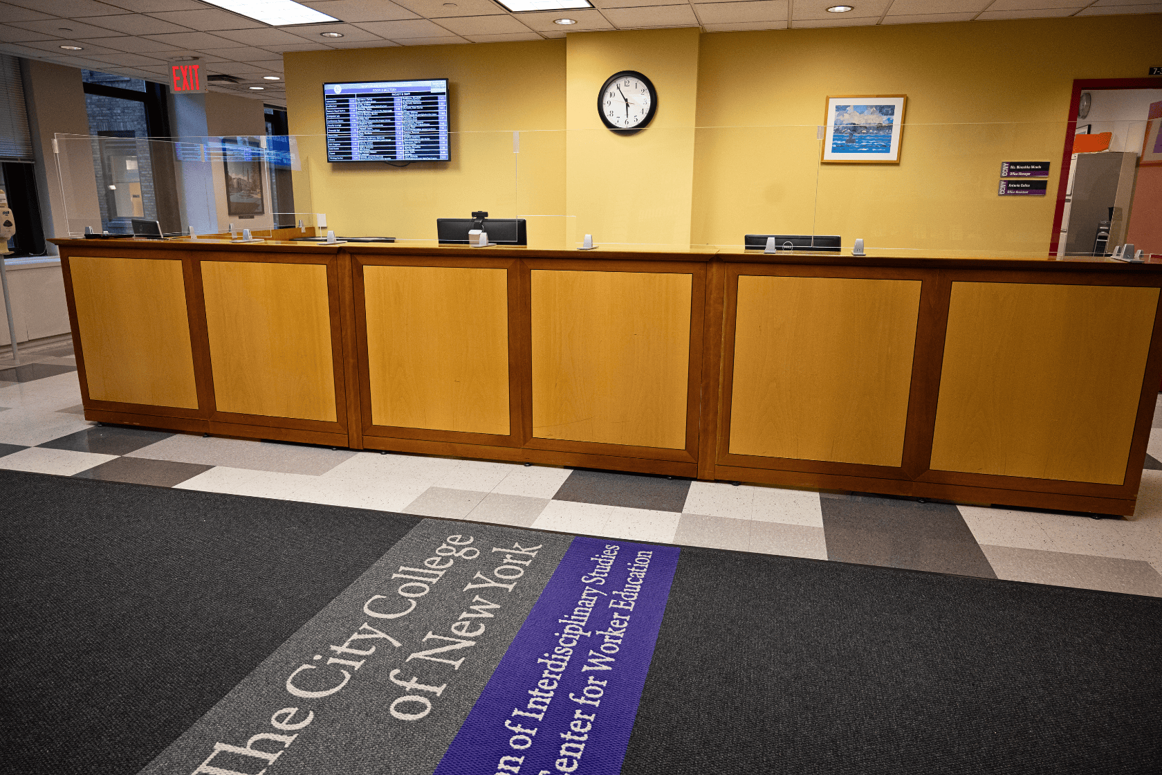 CCNY CWE | Front Desk | 04