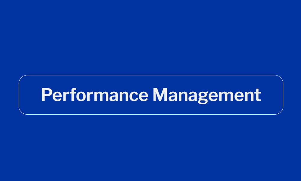Performance Management 