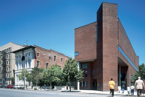 The Schomburg Center for Research in Black Culture on Malcolm X Boulevard in Harlem