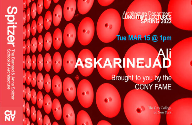 Ali Askarinejad Lunchtime Lecture Spring 2022