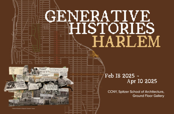Generative Histories Harlem exhibition opening flyer.