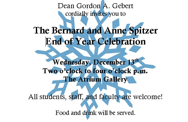 End of Year Party graphic