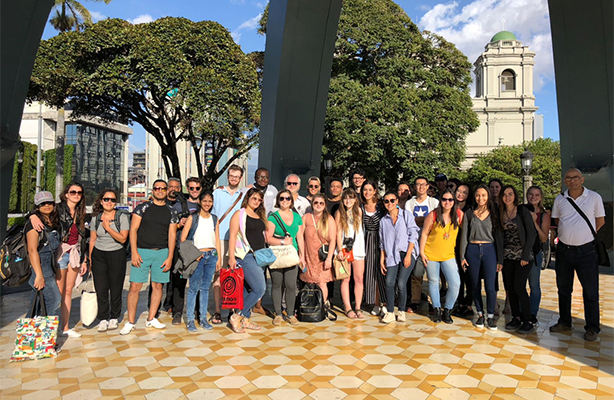 photo of all of the students