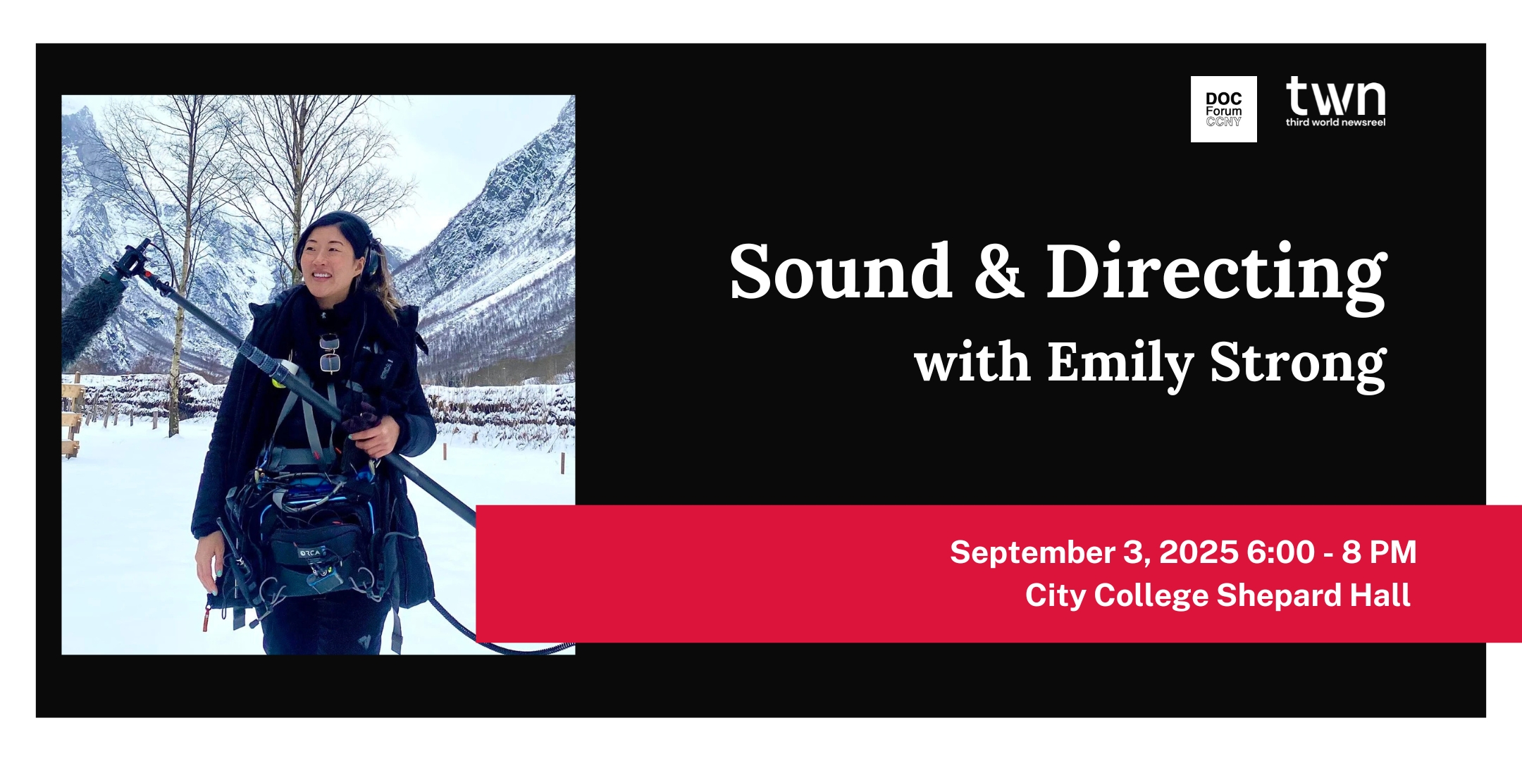 Banner for Sound and Directing