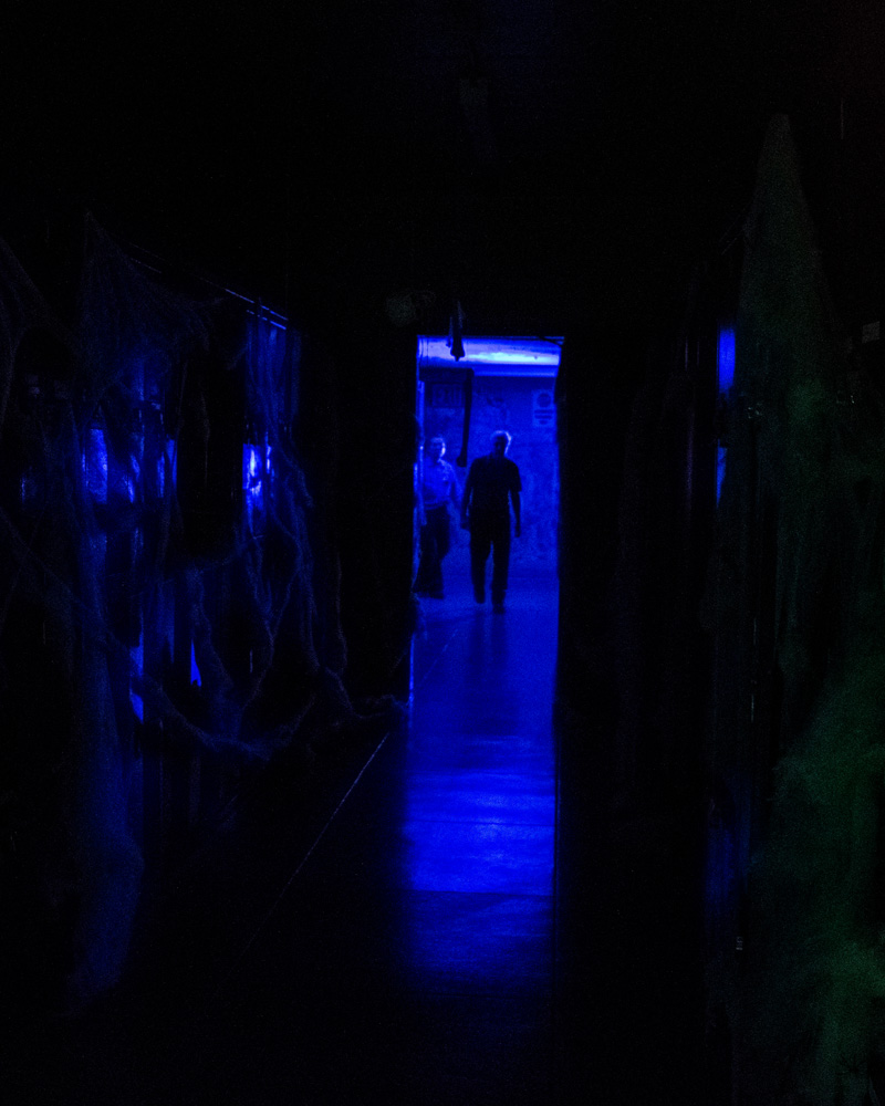 CCNY Scarefest hallway