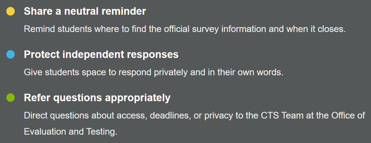 CTS Supporting feedback2
