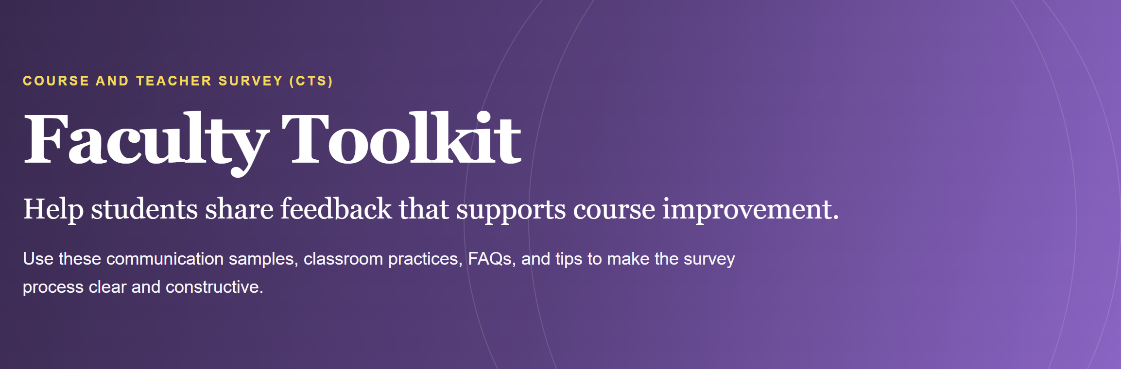 CTS Toolkit