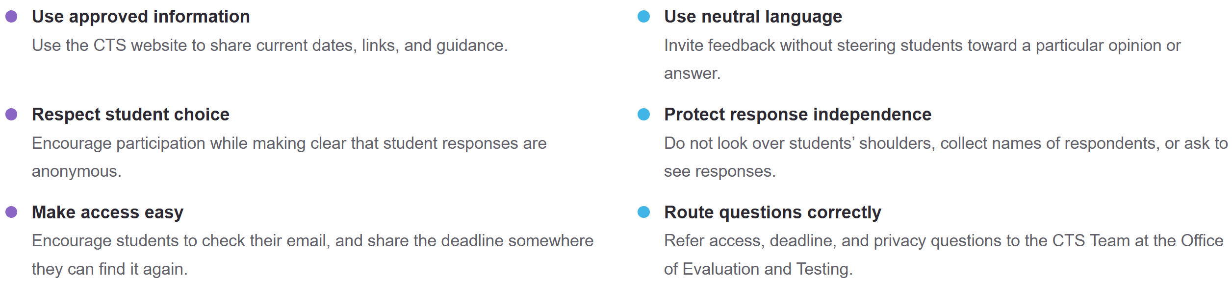 CTS_Best Practices 