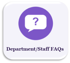 Department & Staff CTS FAQs