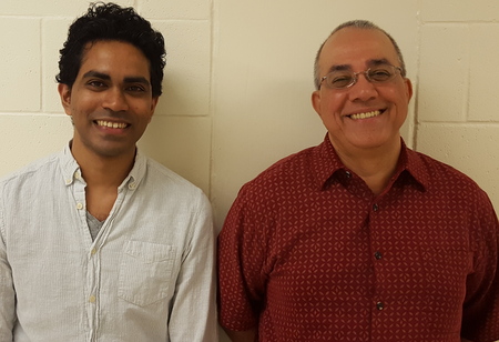 Mahesh Lakshman and Hari Akula HIV research team Mahesh Lakshman and Hari Akula HIV research team