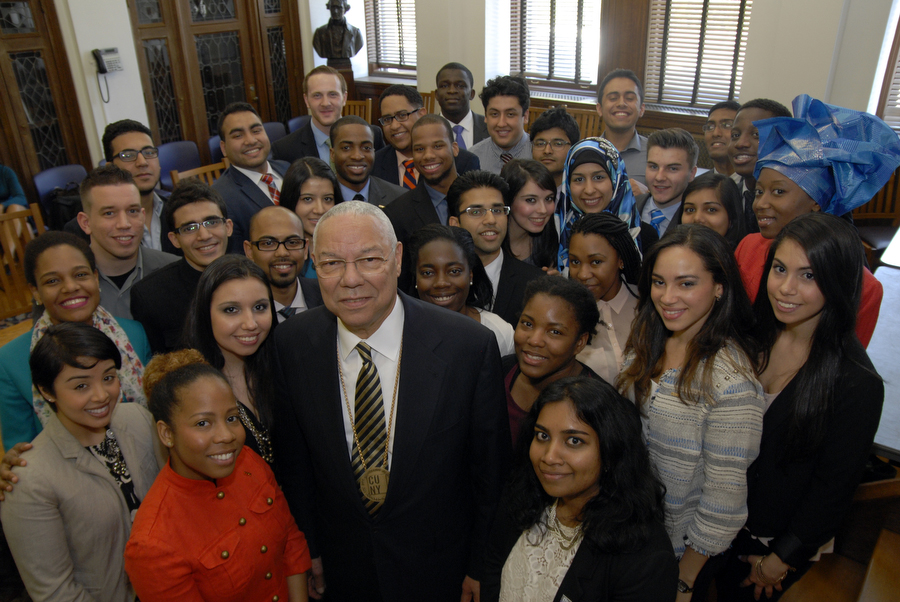 Gen. Colin L. Powell and Fellows Gen. Colin L. Powell and Fellows