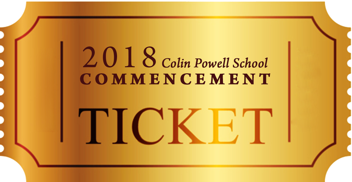 COMMENCEMENT TICKET COMMENCEMENT TICKET