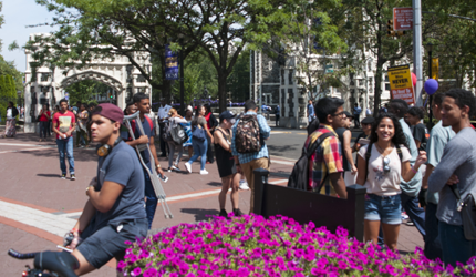 Students in the NAC