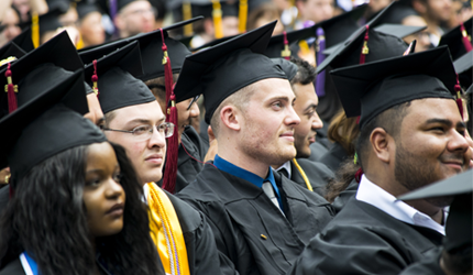 CCNY students at graduation 