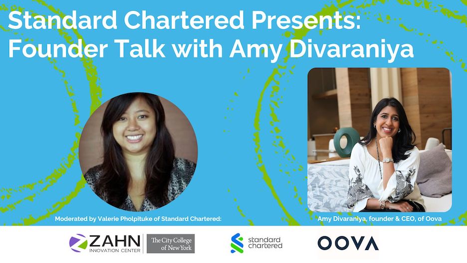 AAPI History Month Founder Talk with Amy Divaraniya of Oova & moderator Valerie Pholpituke